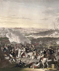Die Flucht Napoleons, Waterloo, 18. Juni 1815